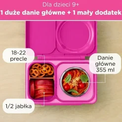 Lunchboxy|Przechowywanie Jedzenia | OMIE BOX UP lunch box z termosem, Pop Pink