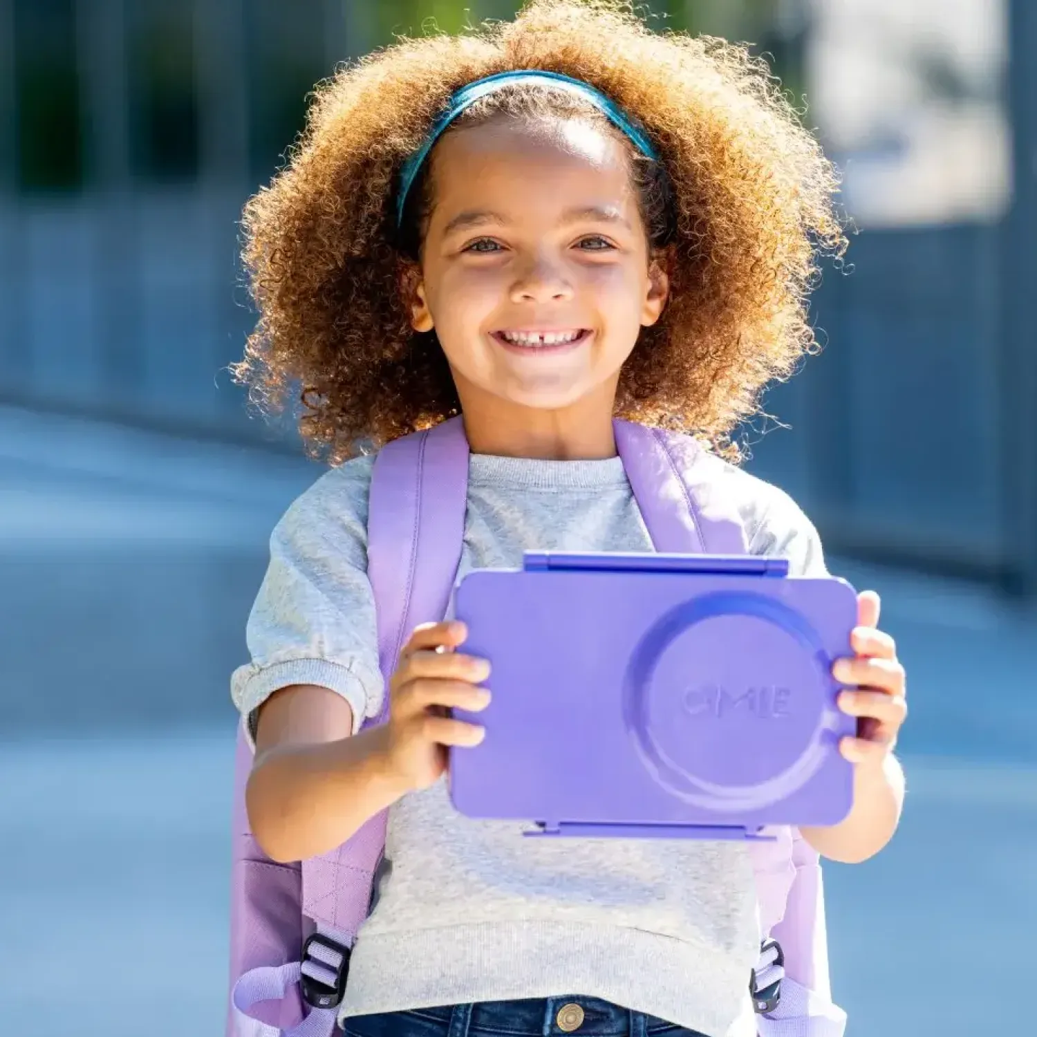 Lunchboxy|Przechowywanie Jedzenia | OMIE BOX UP lunch box z termosem, Galaxy Purple
