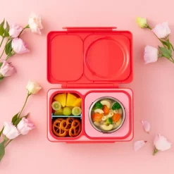 OMIEBOX UP lunch box z termosem, Cherry Pink