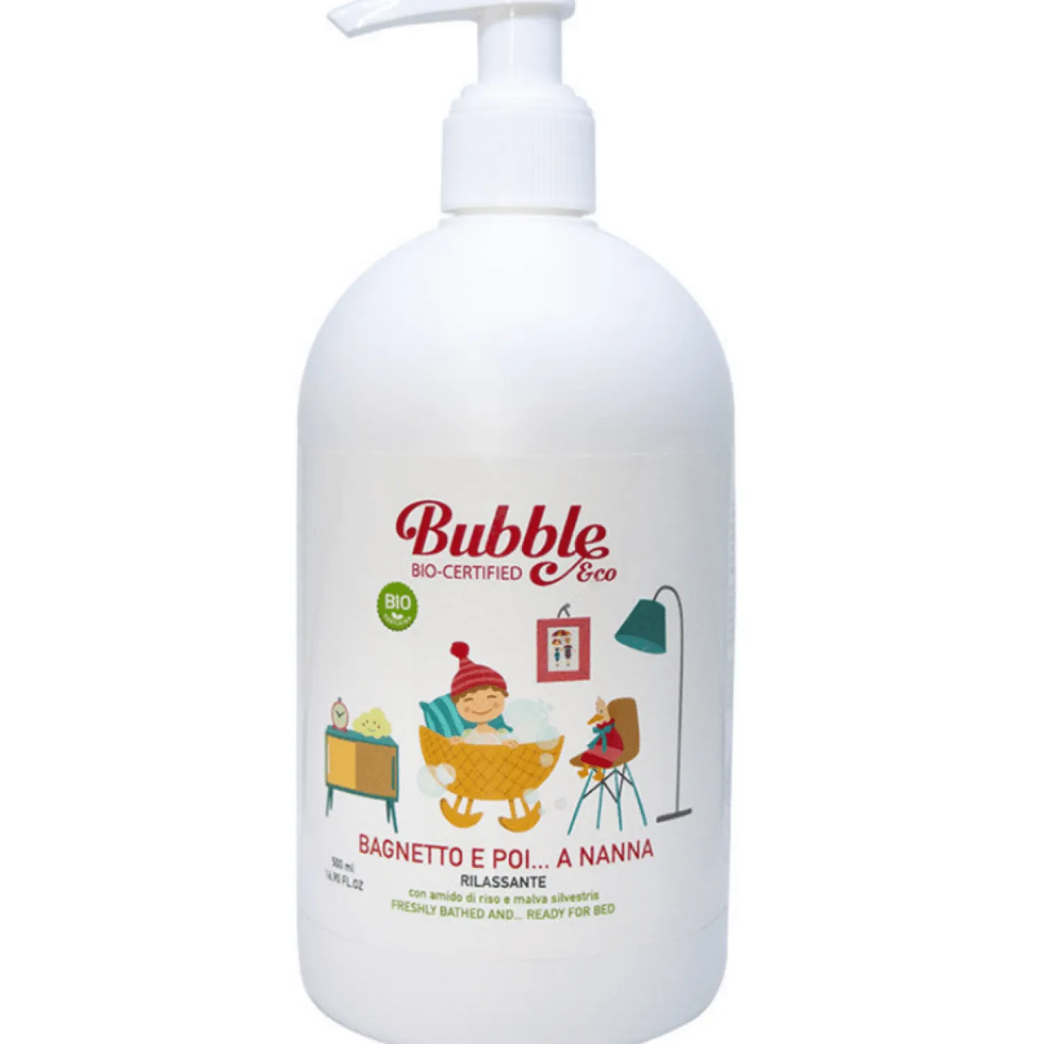 Naturalne Kosmetyki|Naturalne Kosmetyki | Bubble&CO Organiczny płyn do kąpieli dla dzieci, 500 ml, 0m+