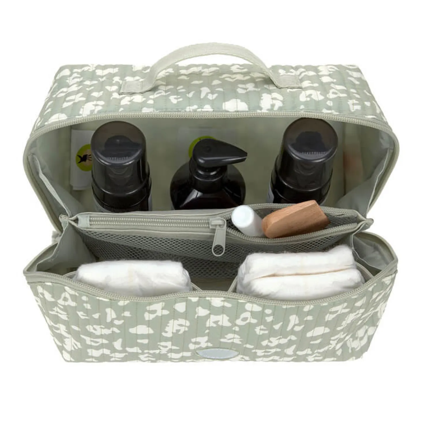 Organizer kuferek podróżny Leo light khaki