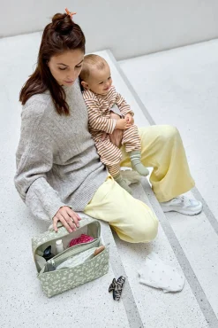 Organizer kuferek podróżny Leo light khaki