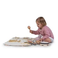 3 Lata +|2 Lata + | Childhome Orkiestra Zestaw 8 instrumentów + organizer