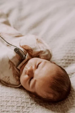 Śpiworki Do Spania|Otulacze I Pieluszki | Sleepee Otulacz FIRST STEP Bohemian Green z czapeczką