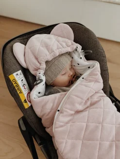 Kocyki|Kocyki I Otulacze Do Fotelika | Sleepee Otulacz, kocyk do fotelika samochodowego Royal Baby Pink