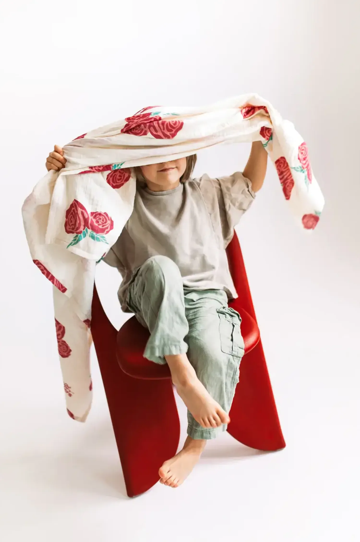 Kocyki|Otulacze I Pieluszki | The Story Makers Otulacz kocyk muślinowy - vintage rose