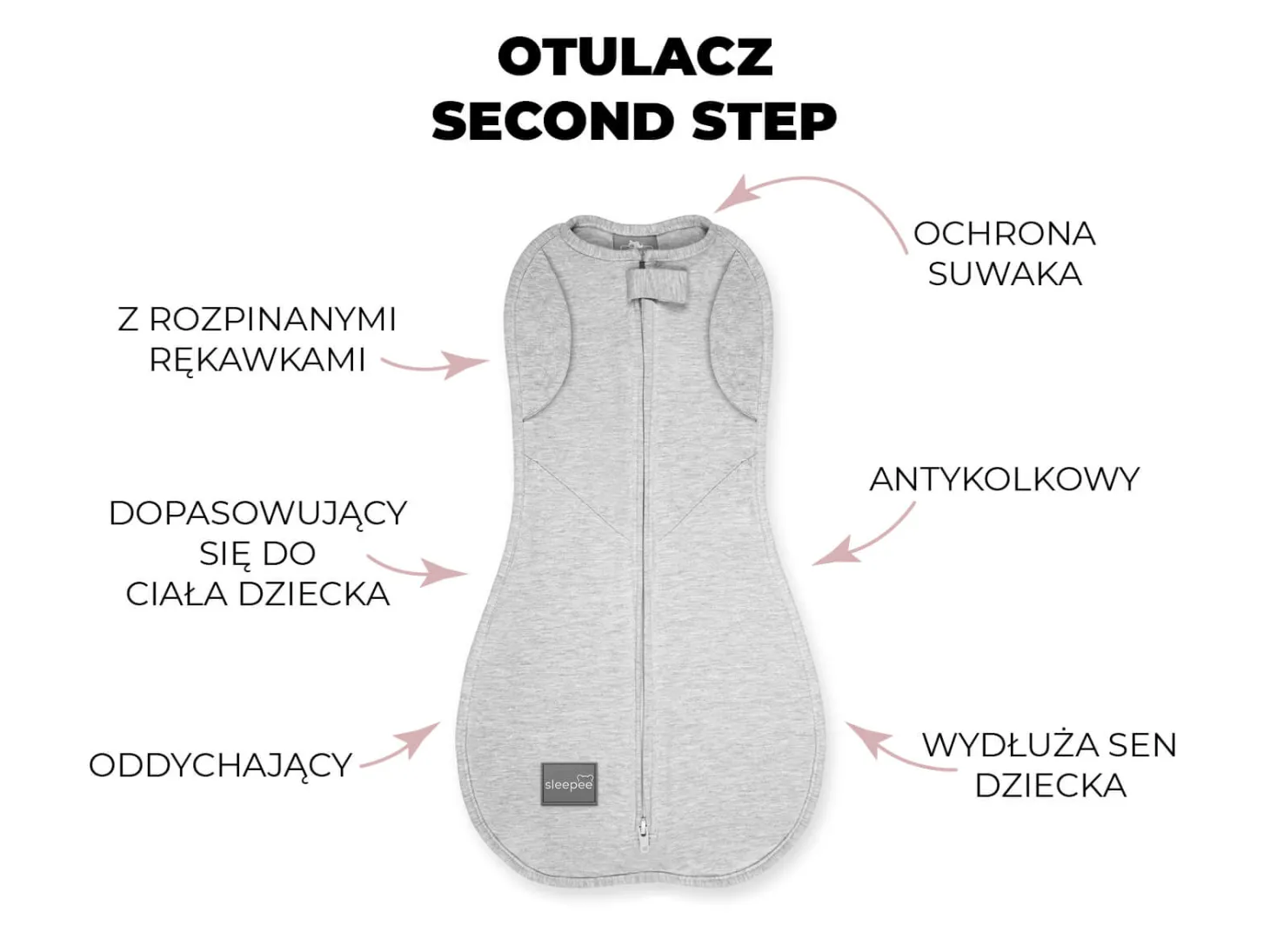 Otulacz SECOND STEP Bohemian Sand
