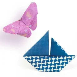 8 Lat+|6 Lat+ | Djeco Ozdobne kartki do origami 100 szt. NATSU