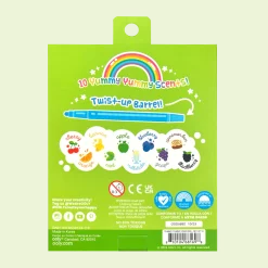 Pachnące kredki świecowe Yummy, 10 kredek