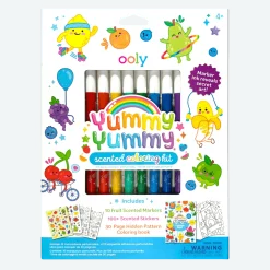 Artykuły Plastyczne | Ooly Pachnący Zestaw do Kolorowania Yummy!
