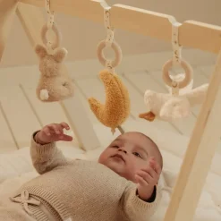 Maty Edukacyjne|Drewniane | Little Dutch Pałąk interaktywny Newborn Naturals