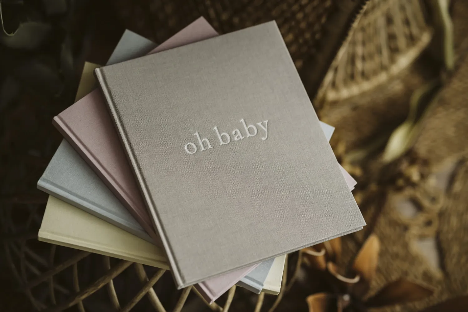 Albumy I Karty Do Zdjęć|Albumy I Karty Do Zdjęć | Mommy Planner Pamiętnik dziecka – oh baby Classic Grey