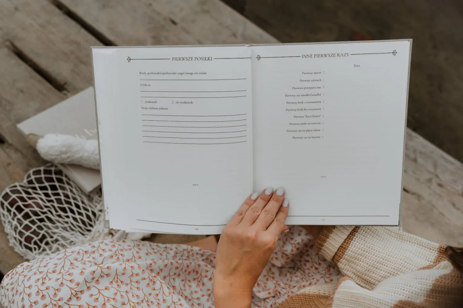 Albumy I Karty Do Zdjęć|Albumy I Karty Do Zdjęć | Mommy Planner Pamiętnik dziecka – oh baby Powder Pink