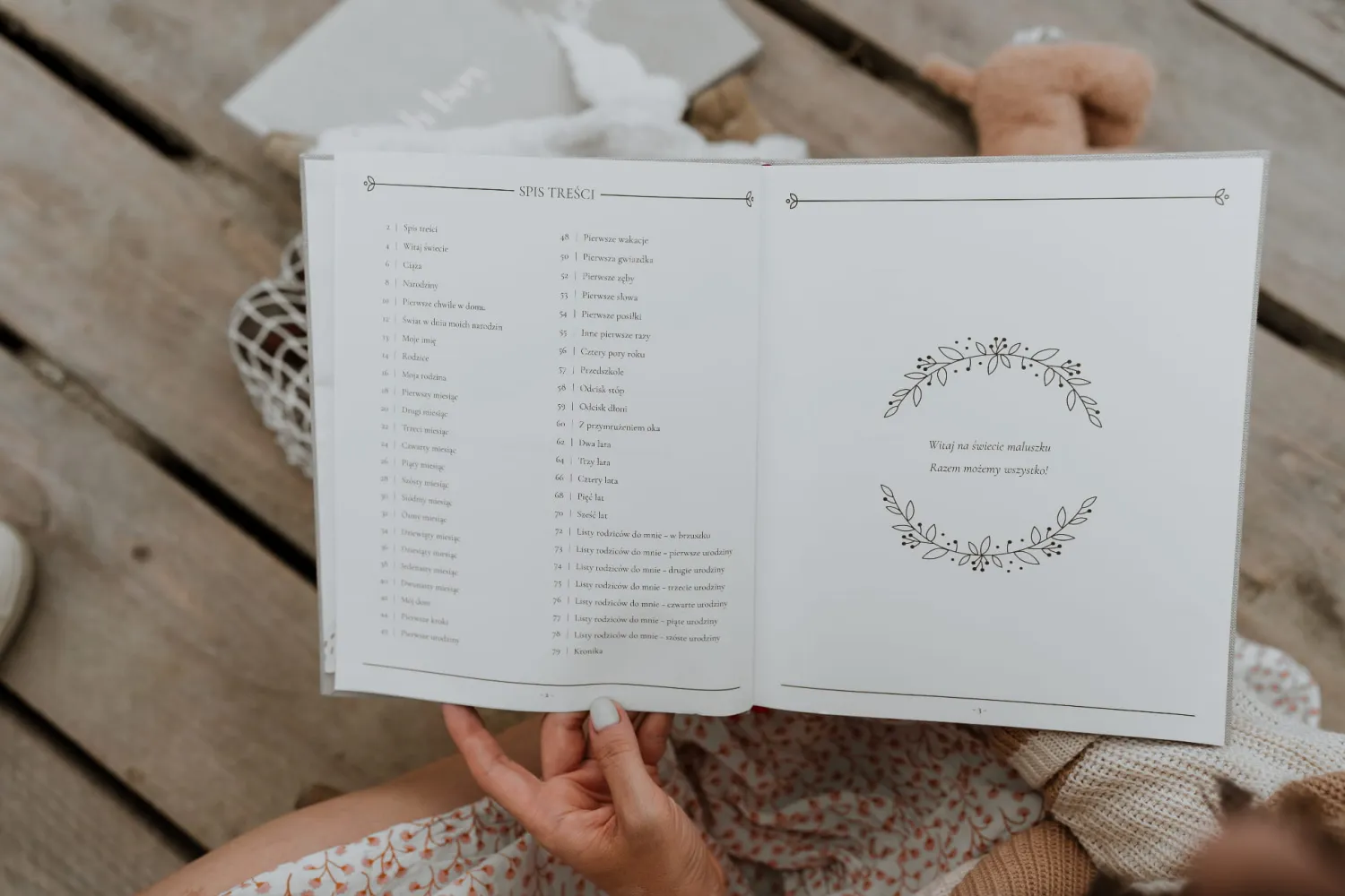 Albumy I Karty Do Zdjęć|Albumy I Karty Do Zdjęć | Mommy Planner Pamiętnik dziecka – oh baby Powder Pink