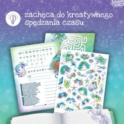 8 Lat+|7 Lat+ | Nebulous Stars Pamiętnik na kłódkę – z aplikatorem wzorów Marinia