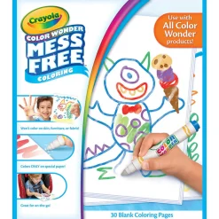 Kolorowanki | Crayola Papier do kolorowania magicznymi flamastrami Color Wonder Mess Free 3+