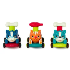 2 Lata +|18M+ | B.Toys PawMobiles - autko zwierzak z napędem push&go