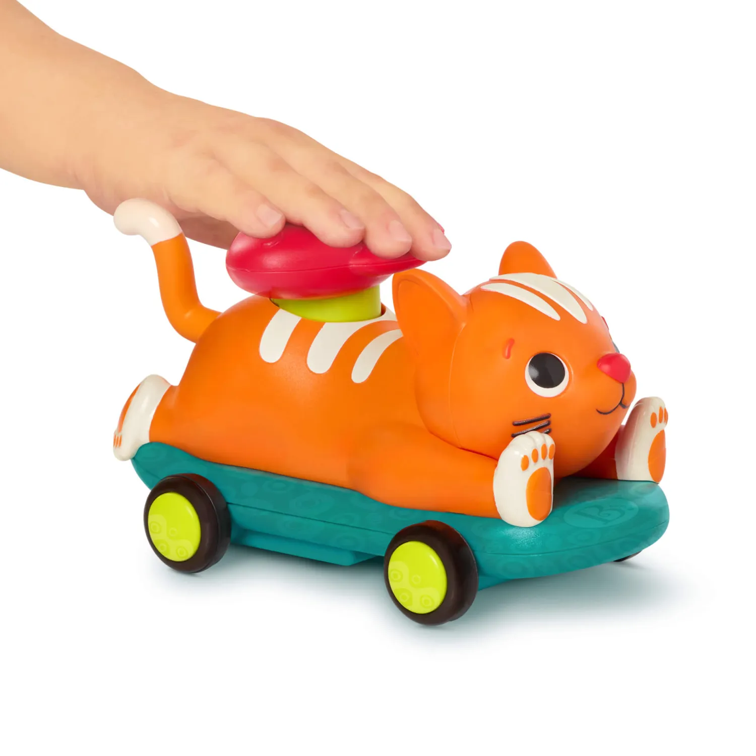 2 Lata +|18M+ | B.Toys PawMobiles - autko zwierzak z napędem push&go
