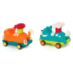 2 Lata +|18M+ | B.Toys PawMobiles - autko zwierzak z napędem push&go