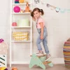 Bezpieczeństwo W Domu|Bezpieczeństwo W Domu | B.Toys Peek-a-Boost - drewniany podest, taboret z antypoślizgiem - wersja MIĘTOWA