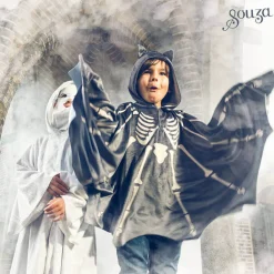 Peleryna z kapturem i maska kostium duch Halloween