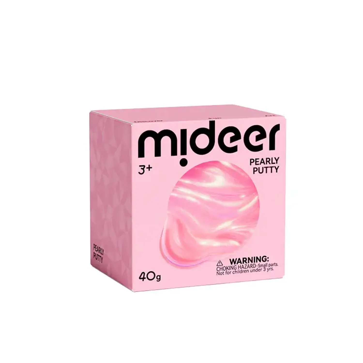 8 Lat+|Sensoryczne | Mideer Perłowa masa sensoryczna Pearly Putty - sakura pink
