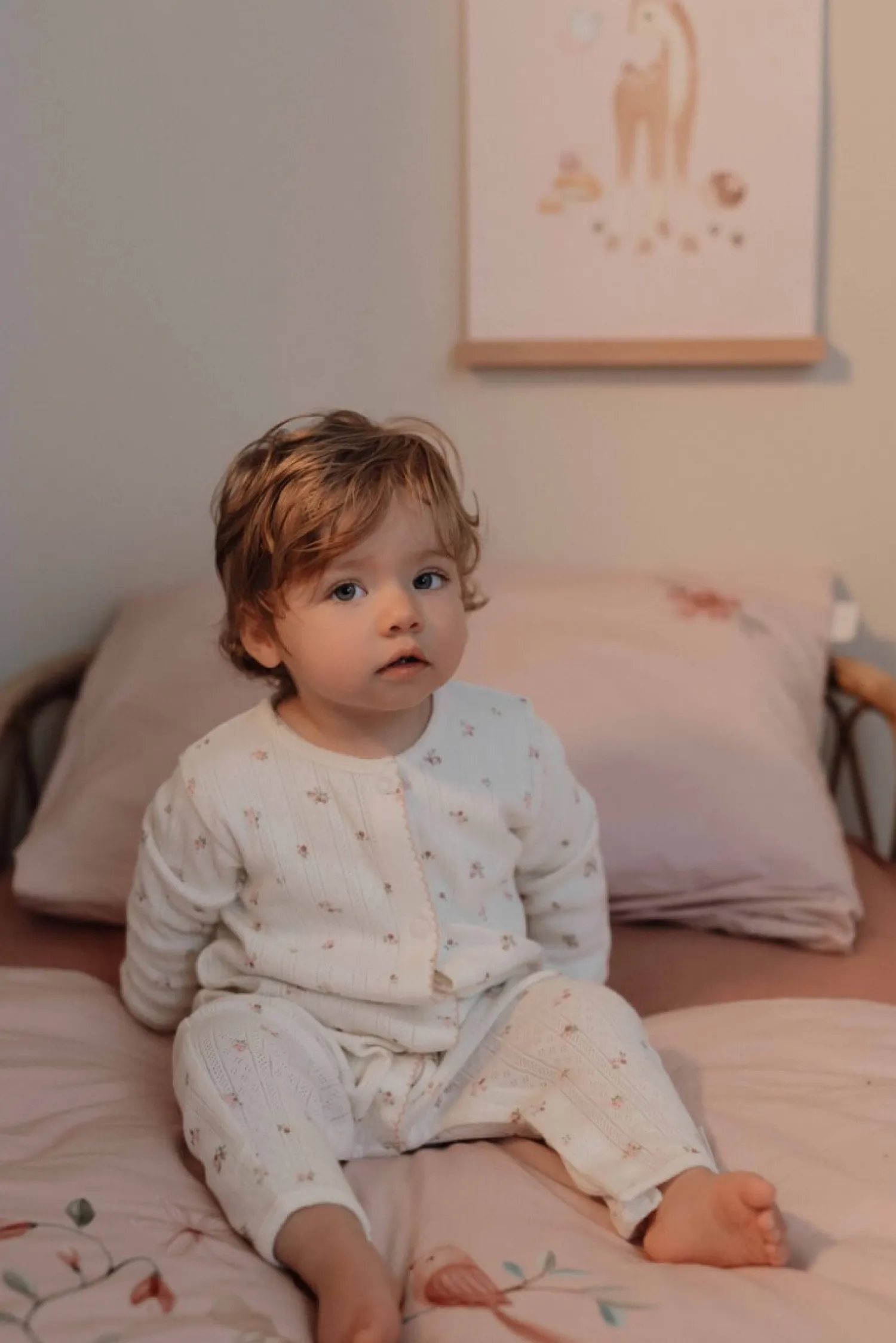 Ubranka Dziecięce | Little Dutch Piżamka jednoczęściowa Fairy Blossom