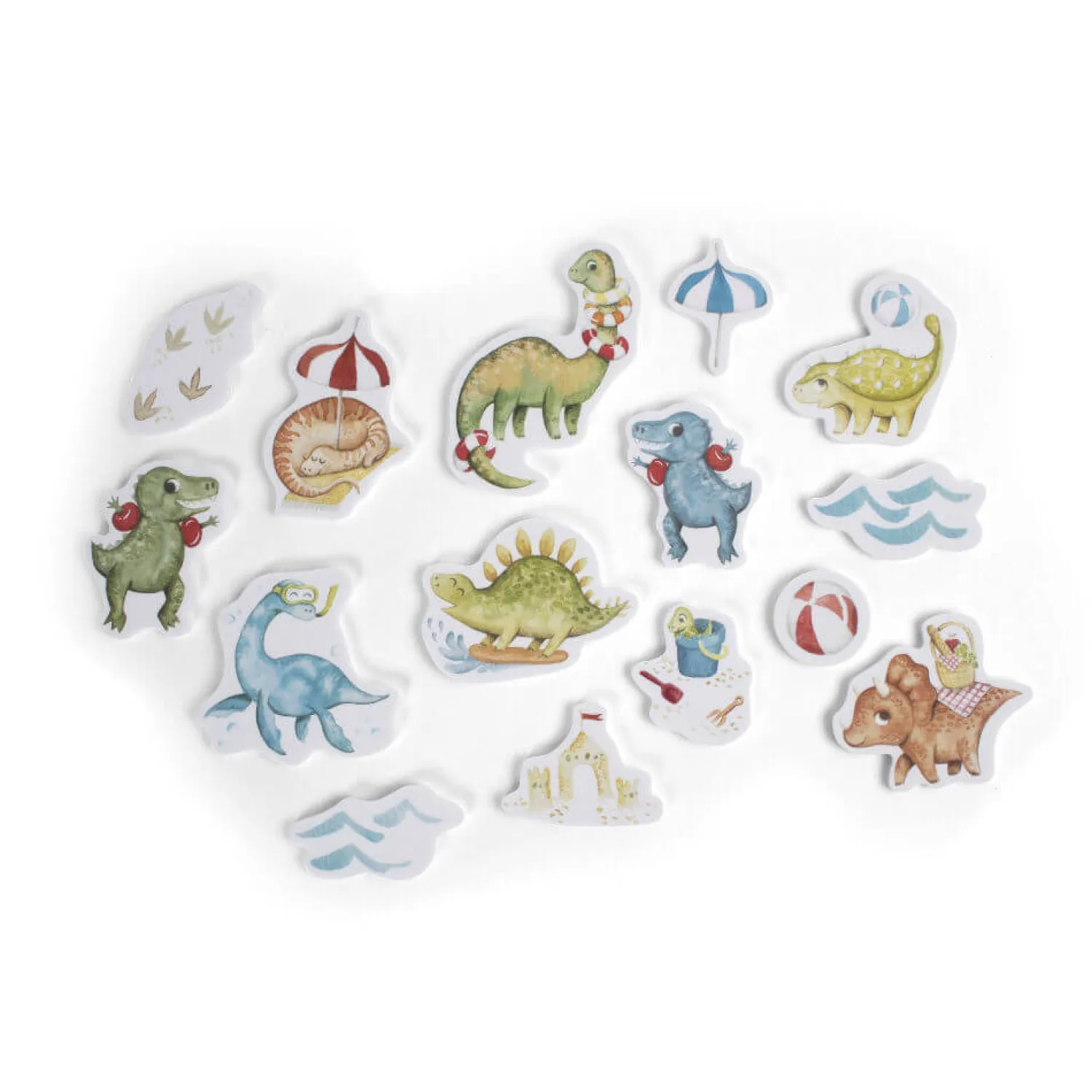 Zabawki Do Kąpieli|12M+ | Filibabba Piankowe zabawki do kąpieli Dino Beach