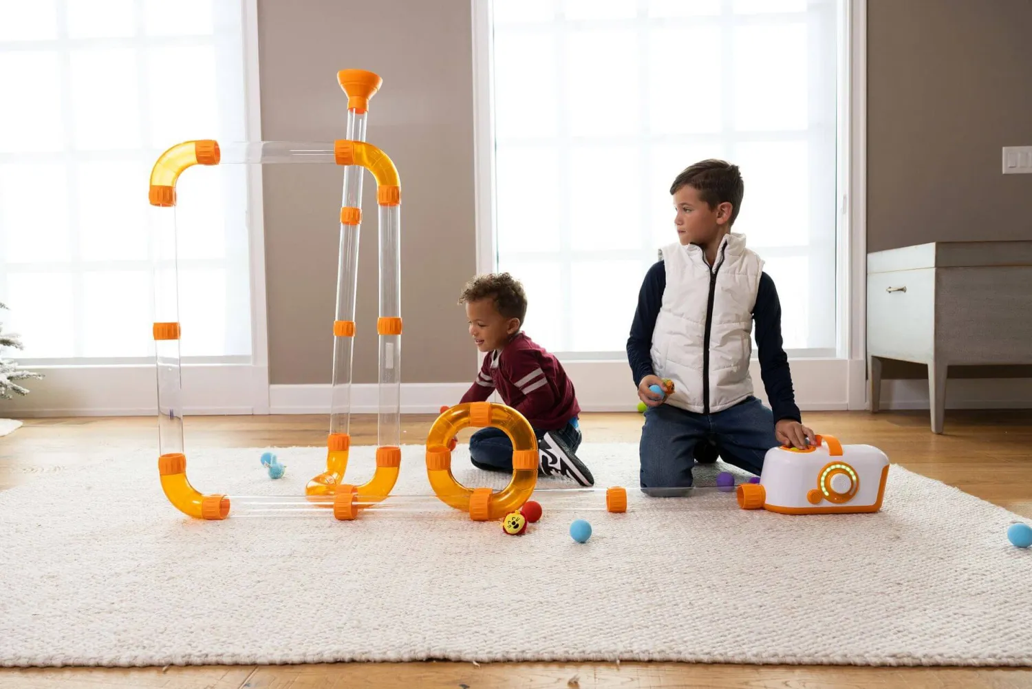 6 Lat+|Aktywizujące | Fat Brain Toys Piłeczki do Dmuchawy Air Toobz