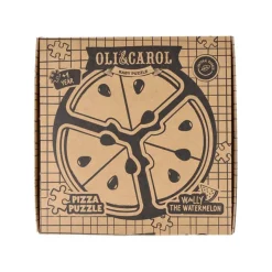 12M+|Gryzaki | Oli and Carol Pierwsze puzzle Pizza z Arbuza
