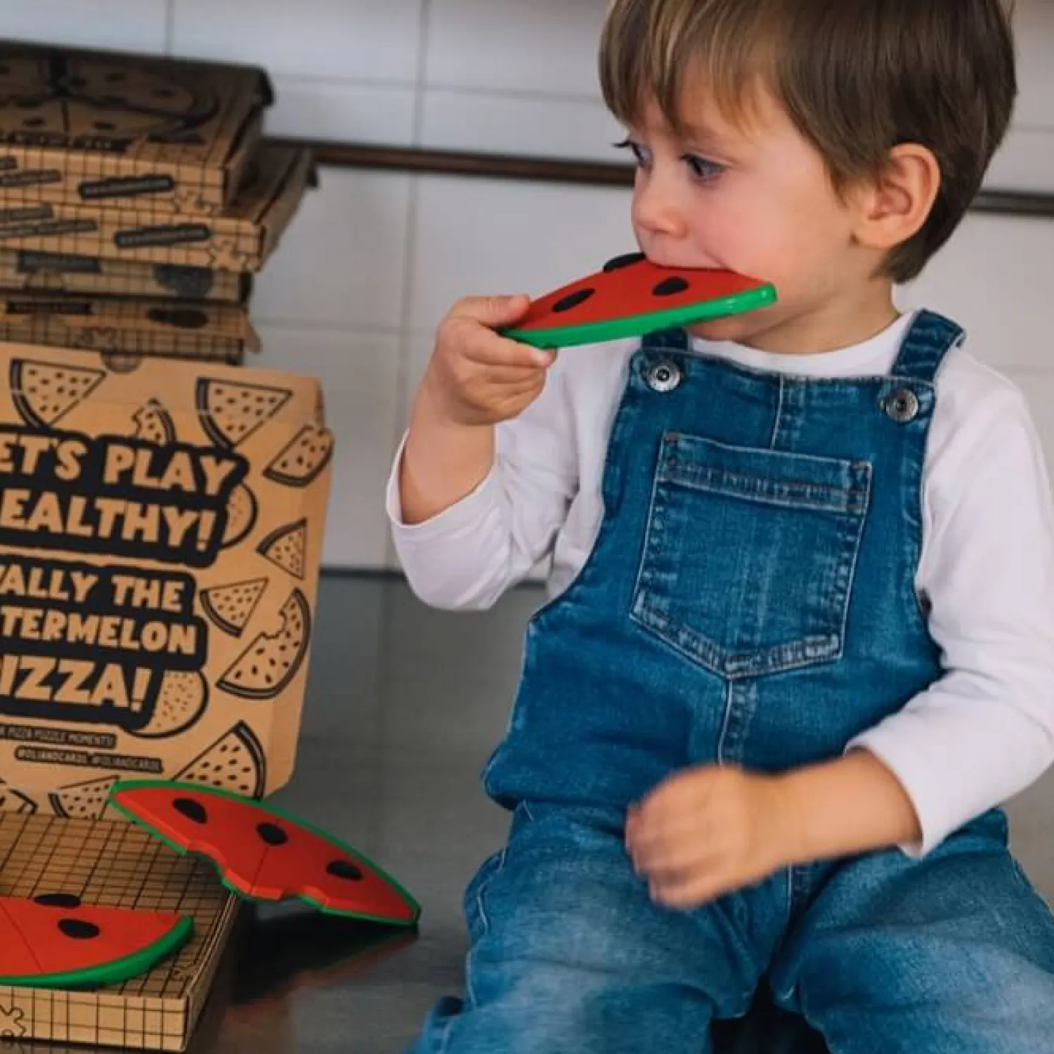 12M+|Gryzaki | Oli and Carol Pierwsze puzzle Pizza z Arbuza