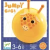 6 Lat+|7 Lat+ | Djeco Piłka do skakania "JUMPY GIGI"