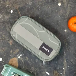 Piórnik-etui na akcesoria szkolne Bold, szałwiowy