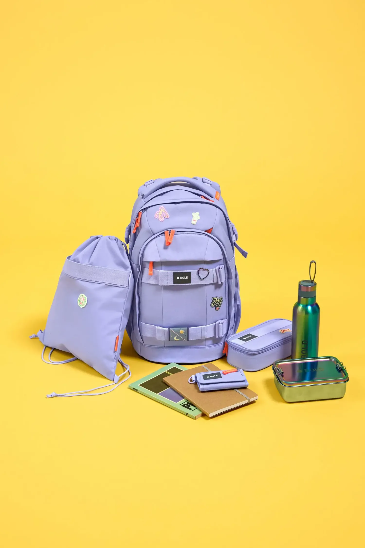 Plecaki I Torebki Dziecięce | Lassig Piórnik-etui na akcesoria szkolne Bold, lavender