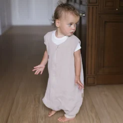 Śpiworek do spania muślinowy z nogawkami 1,5 TOG Malaga - Beige