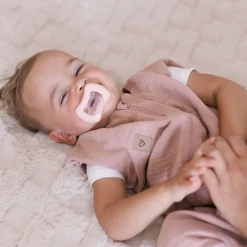 Śpiworek do spania muślinowy z nogawkami 1,5 TOG Malaga - Pink
