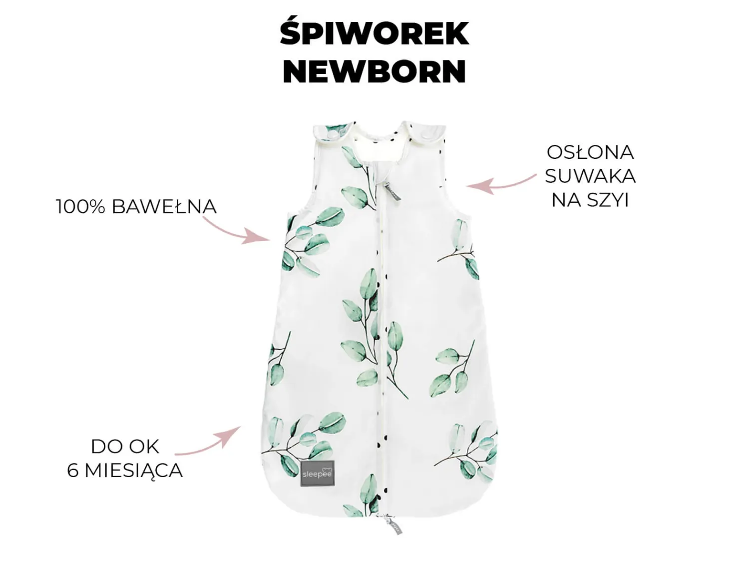 Śpiworki Do Spania|Śpiworki Do Spania | Sleepee Śpiworek do spania Newborn Bohemian Sand