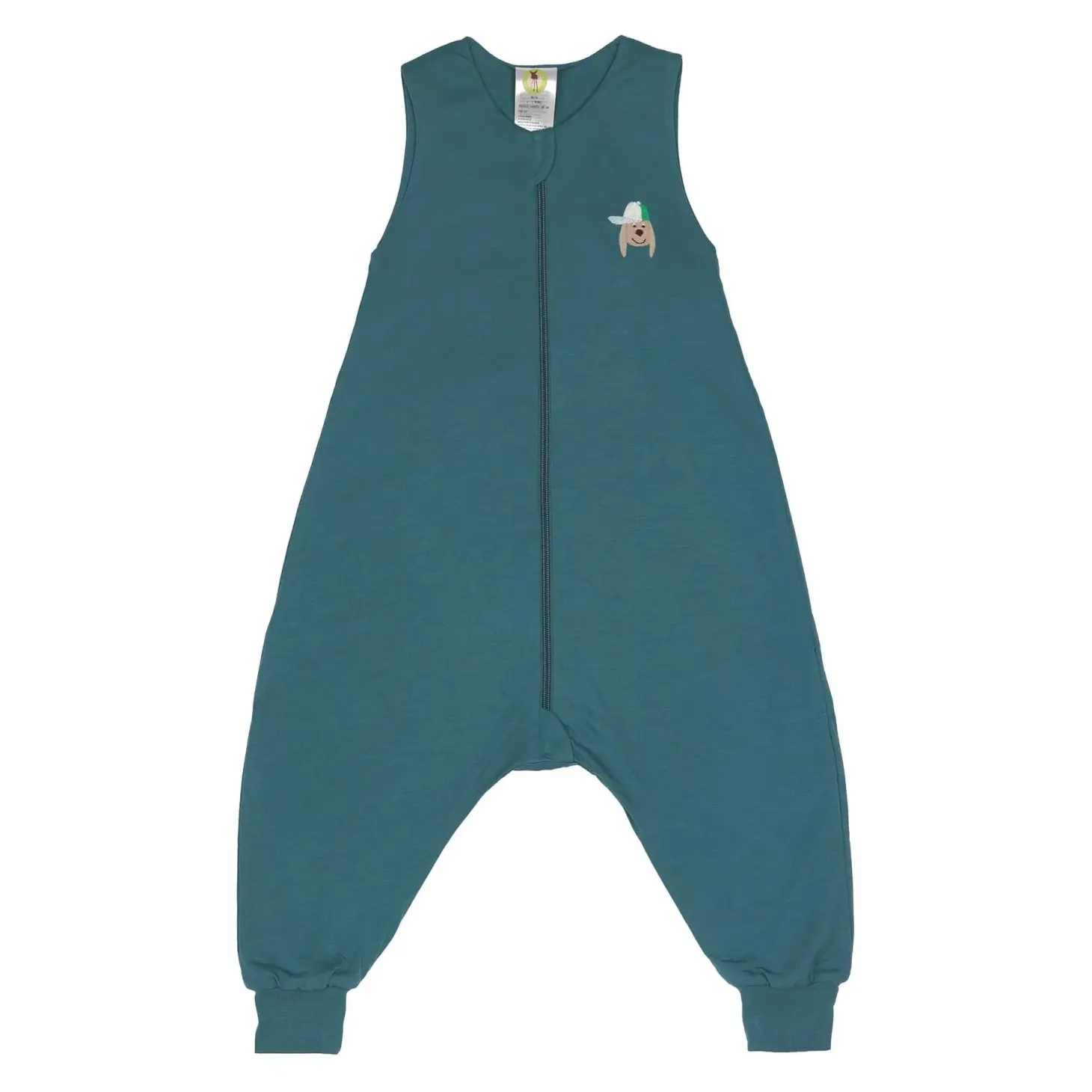 Śpiworek z nogawkami 0,5 TOG - Dog, Teal Green