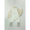 Śpiworki Do Spania | My Memi Śpiworek z organicznego muślinu z nogawkami 1-3 lata, 1.0 TOG - little sheeps