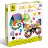 PLAY DUDÙ - zestaw edukacyjny dla najmłodszych 2w1 - KOLORY - puzzle konturowe i gra memo