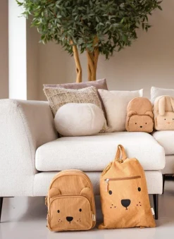 Plecaki I Torebki Dziecięce|Plecaki I Torebki Dziecięce | KIDZROOM Plecak dla dzieci Beary Excited Brown
