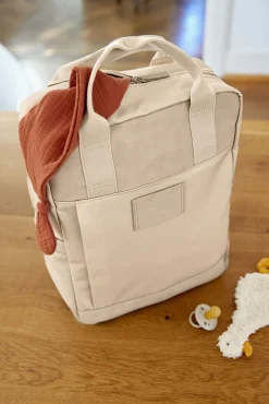 Plecak dla mam kwadratowy z akcesoriami Vividal Backpack humus