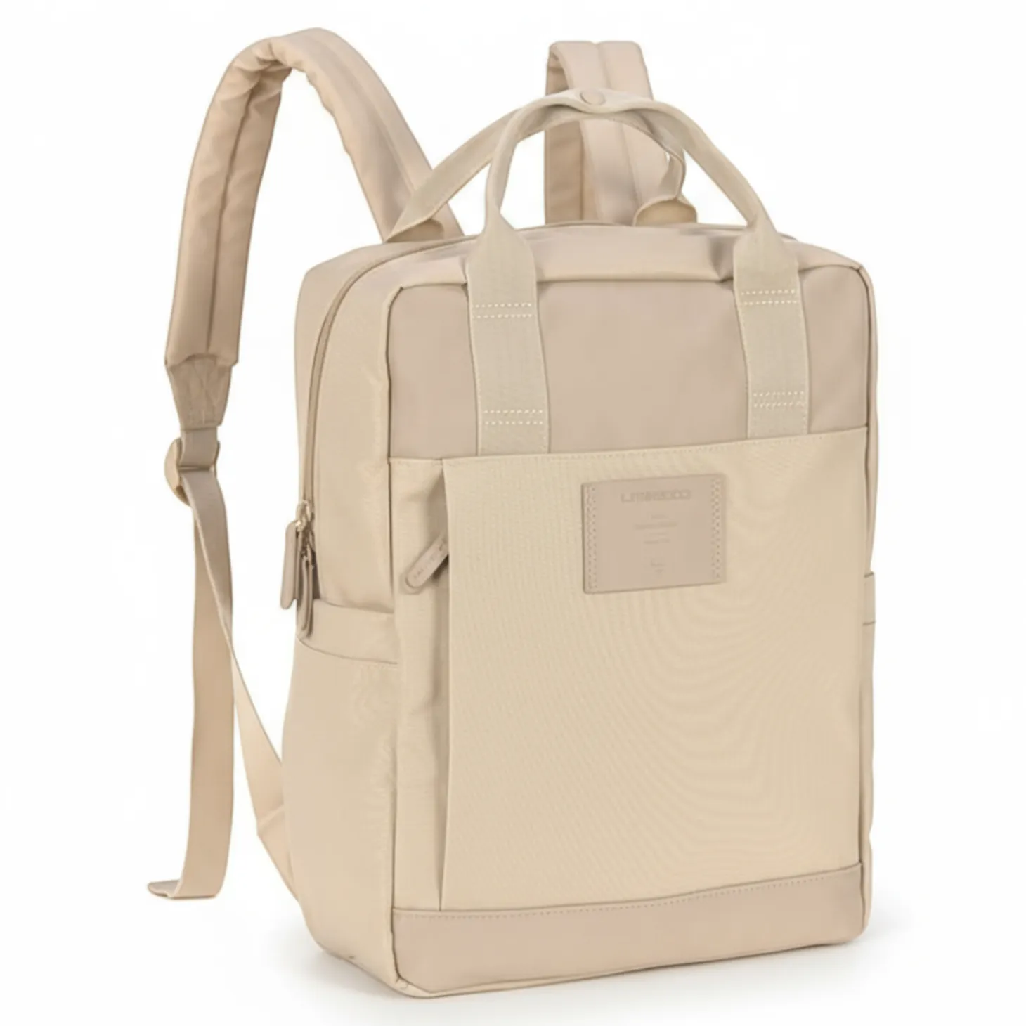 Plecak dla mam kwadratowy z akcesoriami Vividal Backpack humus