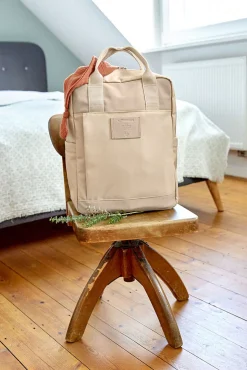 Plecak dla mam kwadratowy z akcesoriami Vividal Backpack humus