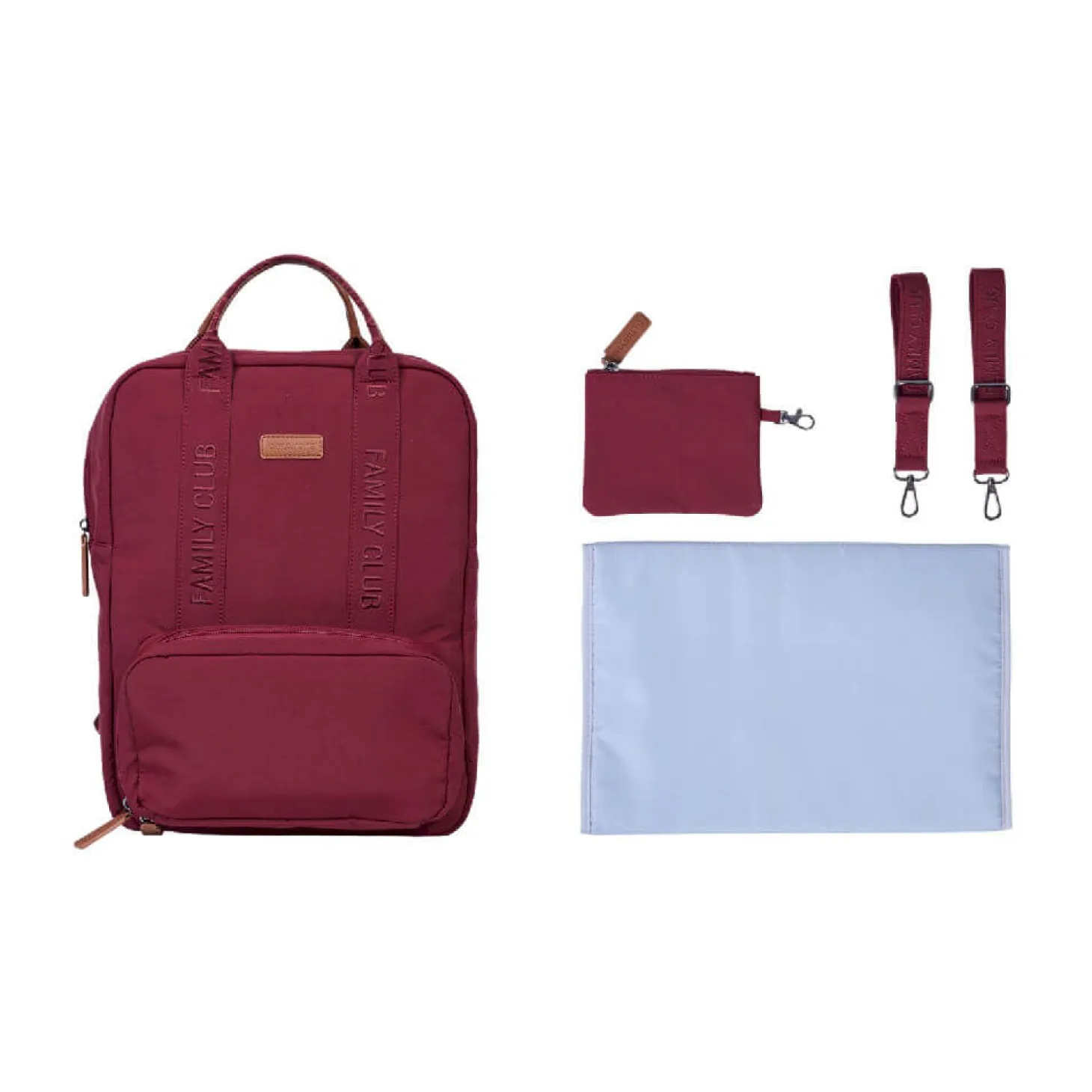 Plecak dla rodzica Family Club Signature Urban Burgundy