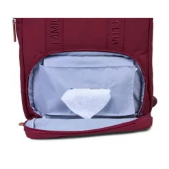 Plecak dla rodzica Family Club Signature Urban Burgundy