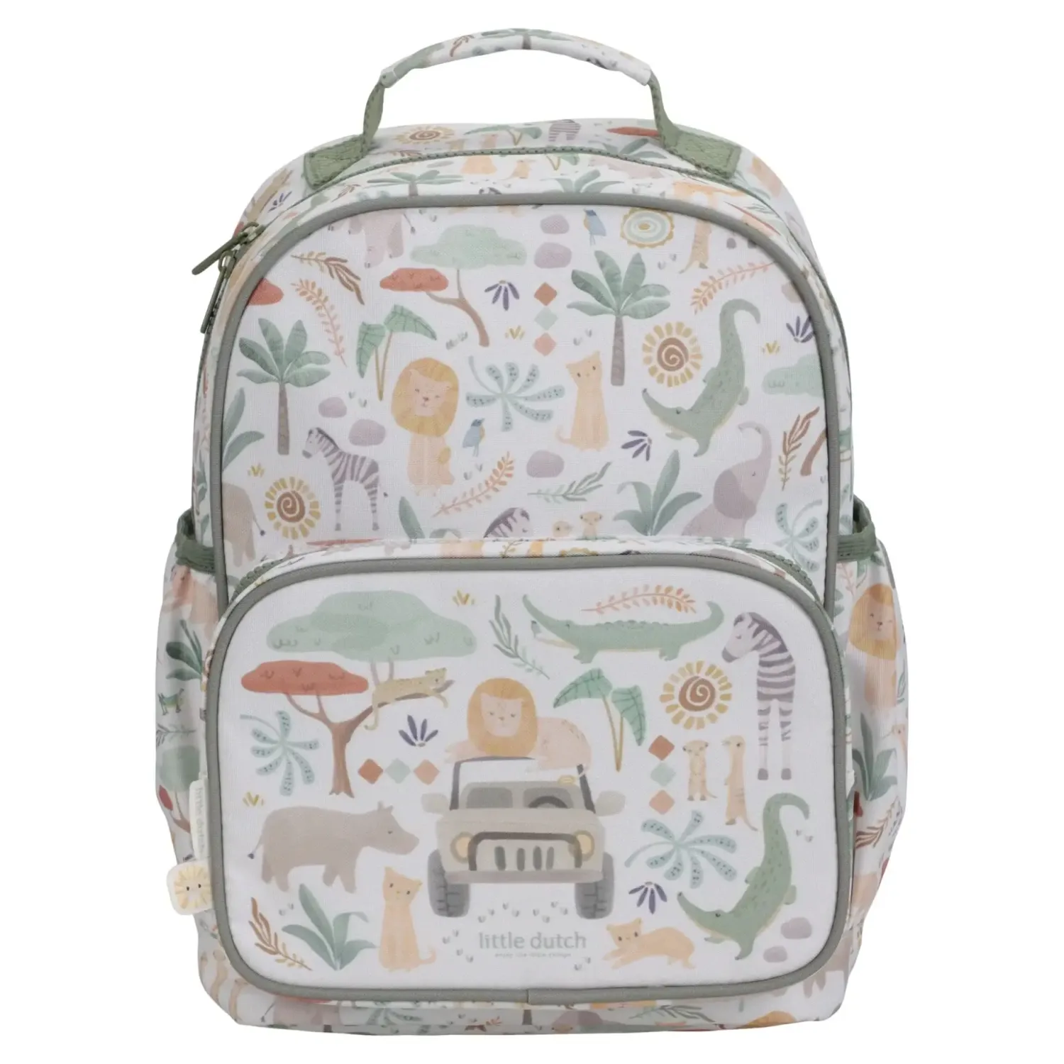 Plecaki I Torebki Dziecięce|Plecaki I Torebki Dziecięce | Little Dutch Plecak duży Safari Friends 35cm