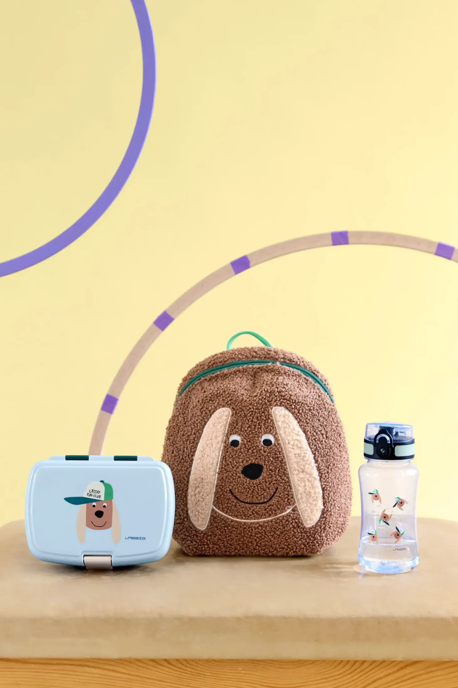 Plecak mini frotte Tiny Team - Dog