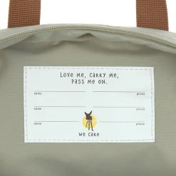Plecaki I Torebki Dziecięce|Plecaki I Torebki Dziecięce | Lassig Plecak mini kwadratowy Little Gang Light khaki