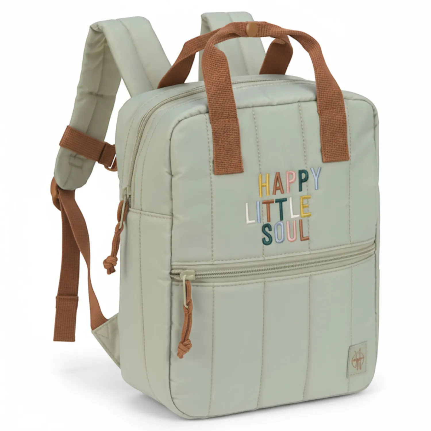 Plecaki I Torebki Dziecięce|Plecaki I Torebki Dziecięce | Lassig Plecak mini kwadratowy Little Gang Light khaki